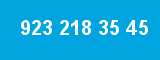 923 218 35 45 923 218 35 45